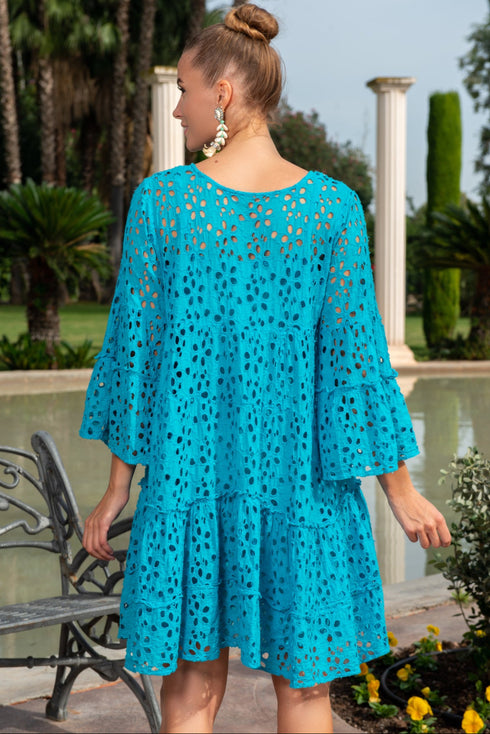 Kleid Blue 23F-826/7C FRESH COTTON
